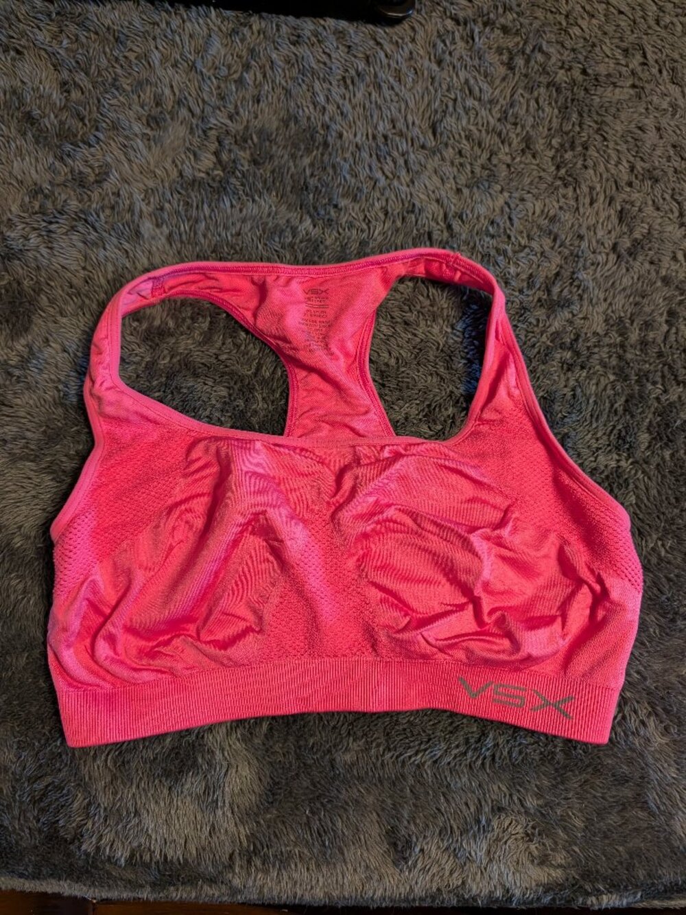 Victoria's Secret VSX Sport Seamless Racerback Sports Bra ~ L NEW w/o tags